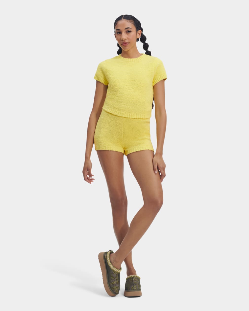 Short Ugg Finola Mujer Amarillo | Argentina AEUDHSI-97