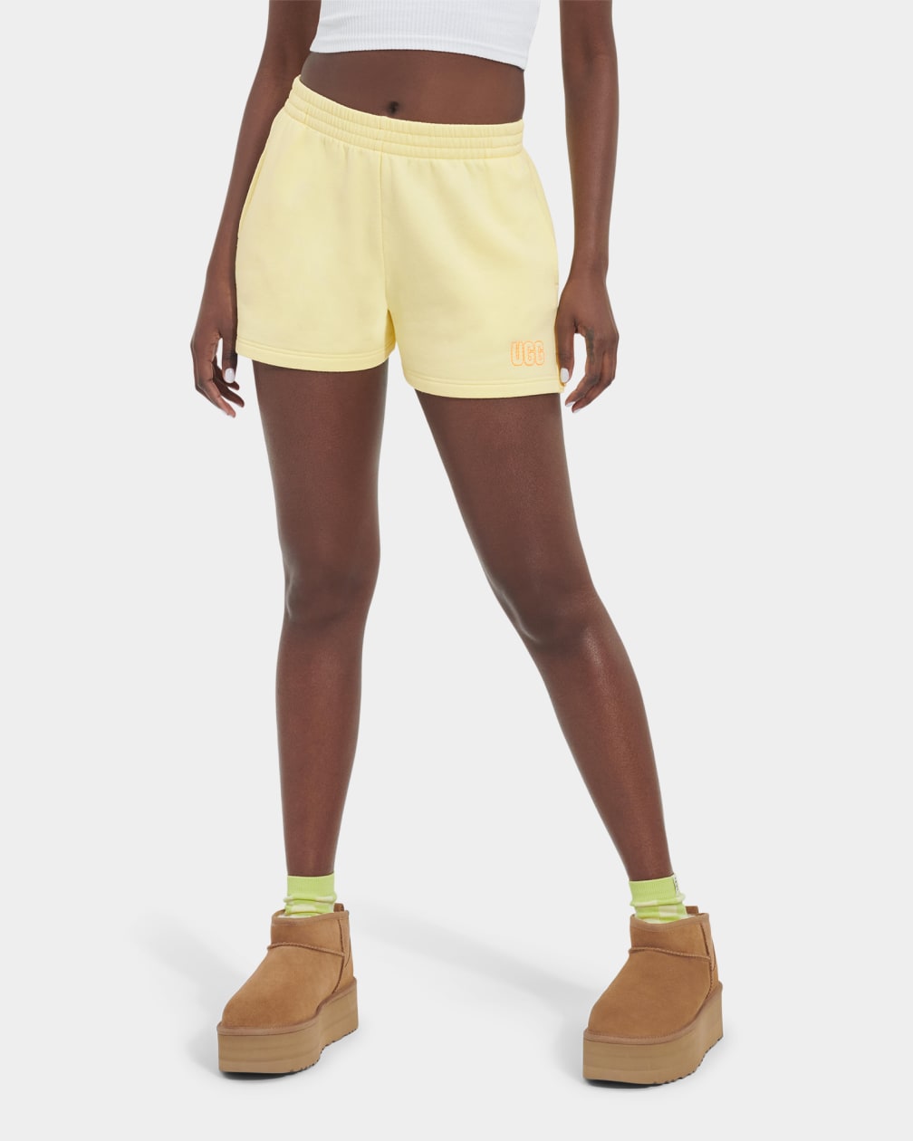 Short Ugg Noni Mujer Amarillo | Argentina NOESKRW-53