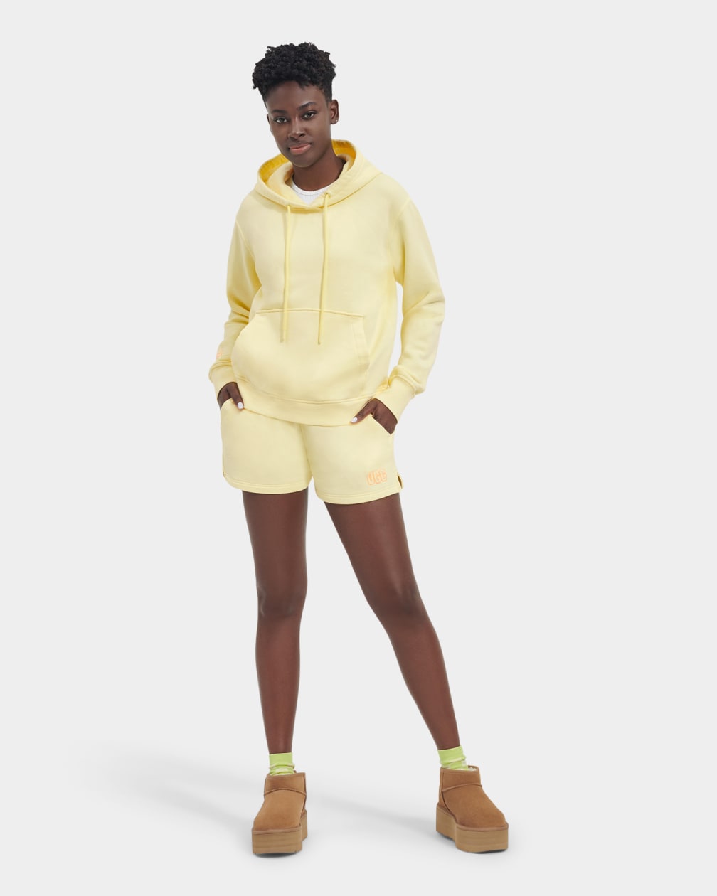 Short Ugg Noni Mujer Amarillo | Argentina NOESKRW-53