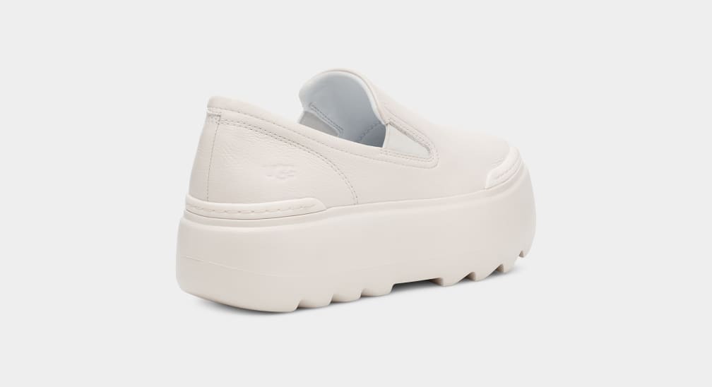 Slip On Ugg Marin Mega Mujer Blancas | Argentina XNHGQRL-43