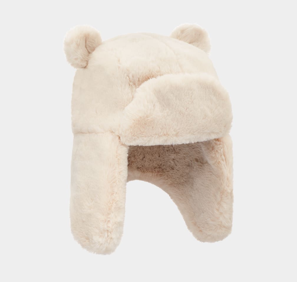 Sombreros Ugg Faux Fur Trapper With Ears Niños Blancas | Argentina PJDTBZW-89