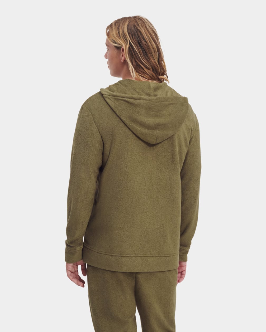 Sudadera Ugg Edmond Hombre Verde Oliva | Argentina KPDLAXR-72