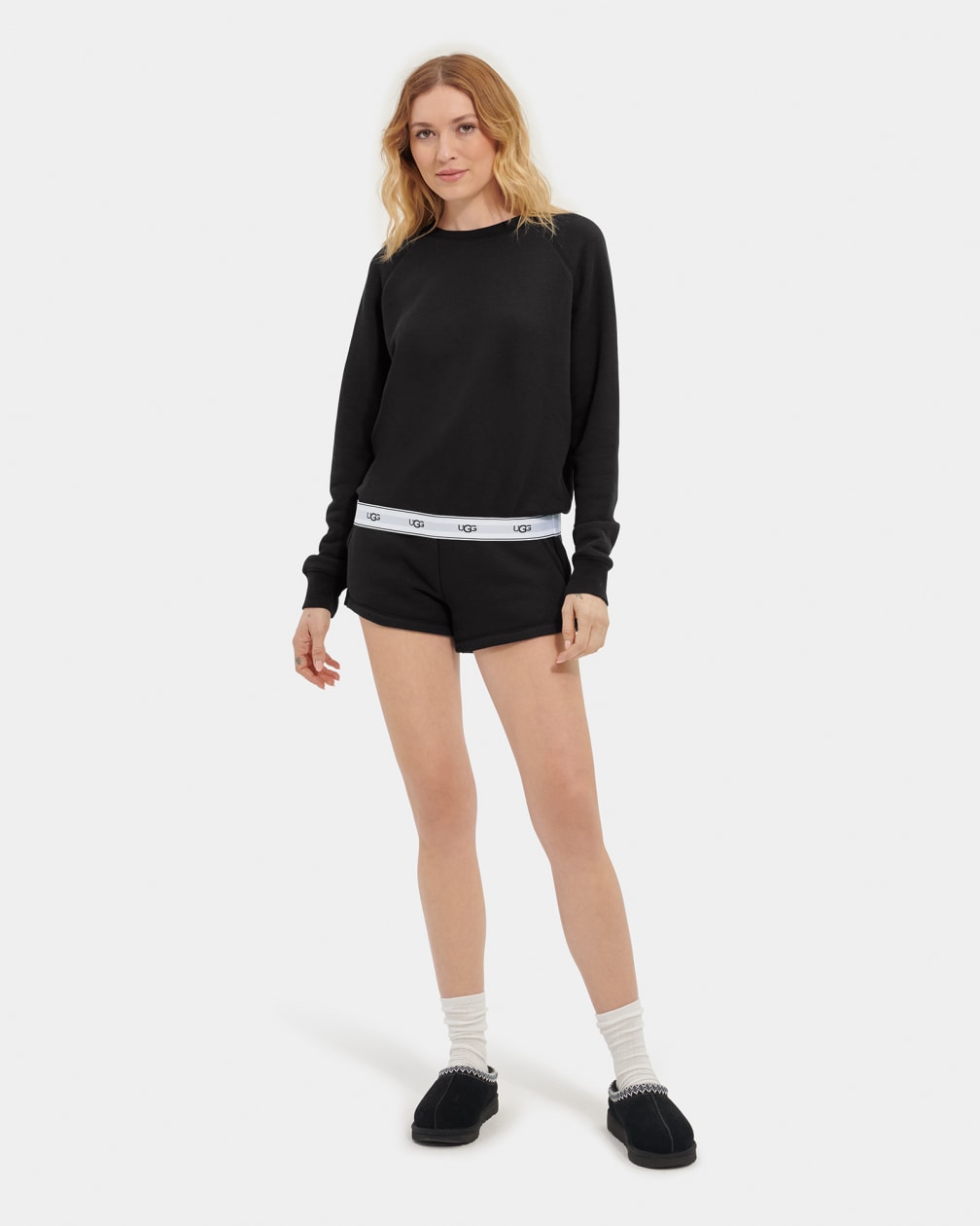 Sudadera Ugg Nena Crewneck Mujer Negras | Argentina HTWEPZR-91