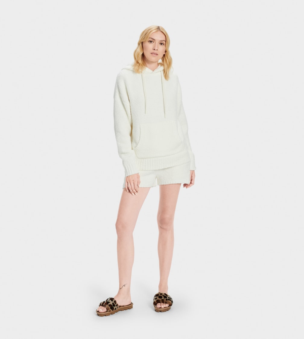 Sudadera con Capucha Ugg Asala Mujer Creme | Argentina WOSIVQG-12