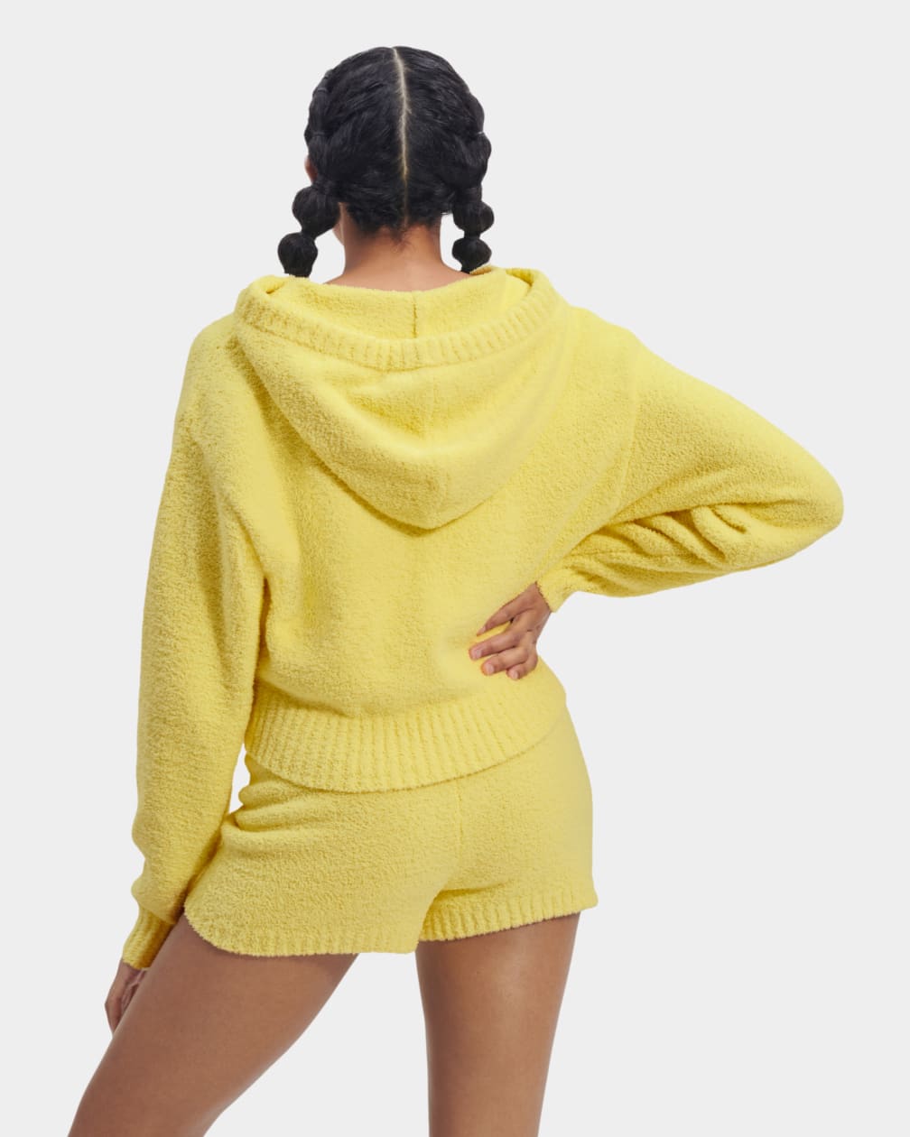 Sudadera con Capucha Ugg Hana Zip Mujer Amarillo | Argentina GLPTSUN-90