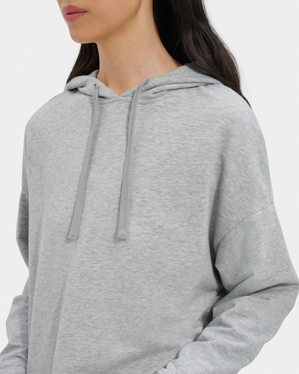 Sudadera con Capucha Ugg Kyree Micro Terry Mujer Gris | Argentina PNGMBWU-93