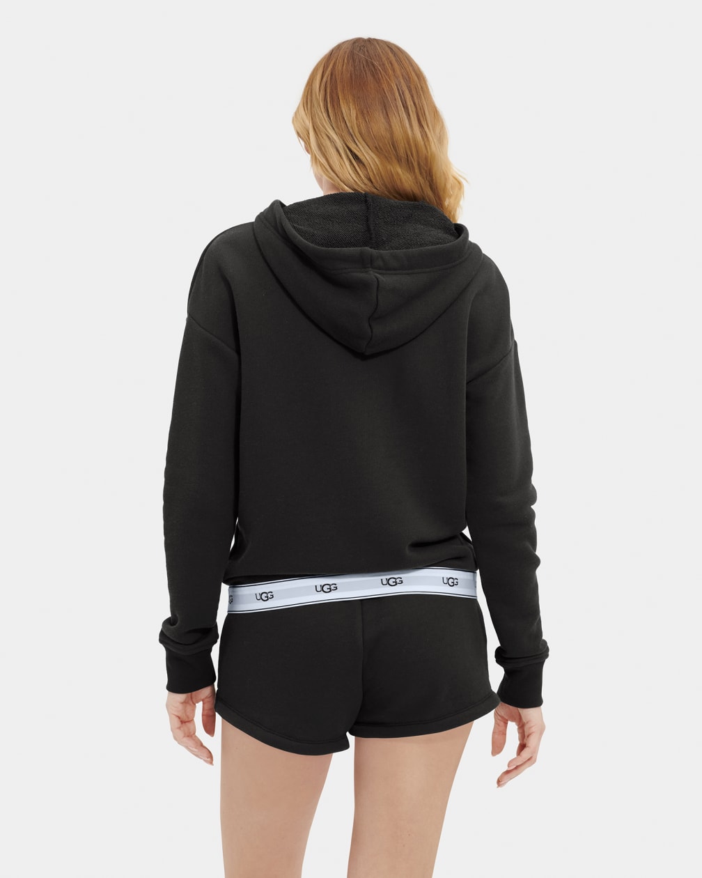 Sudadera con Capucha Ugg Sena Zipped Mujer Negras | Argentina KHLDYZE-94