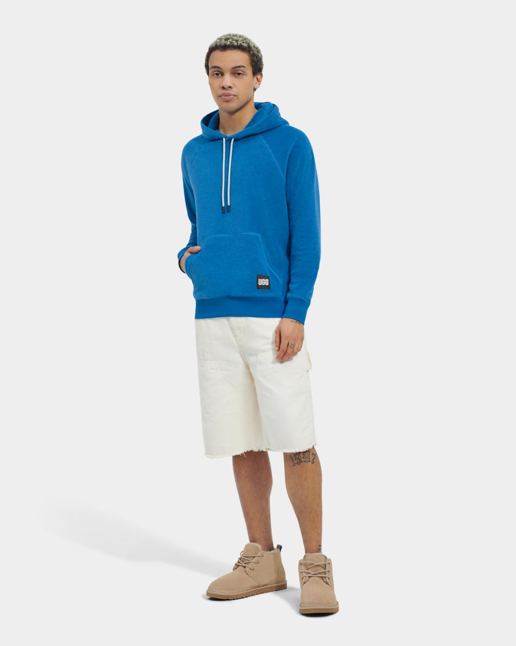 Sudadera con Capucha Ugg Terrance Hombre Azul Marino Azules | Argentina MSNFTWK-48