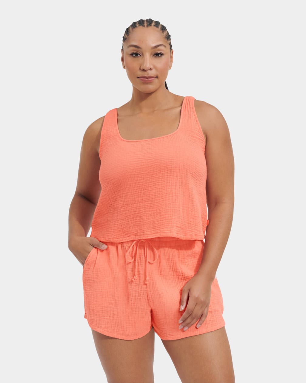 Tops Ugg Cinthia Mujer Coral | Argentina KVHZTAP-74