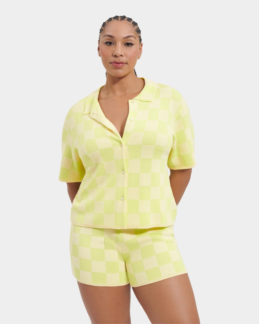 Tops Ugg Jeannie Buttondown Mujer Verde | Argentina ZEDQOJT-89