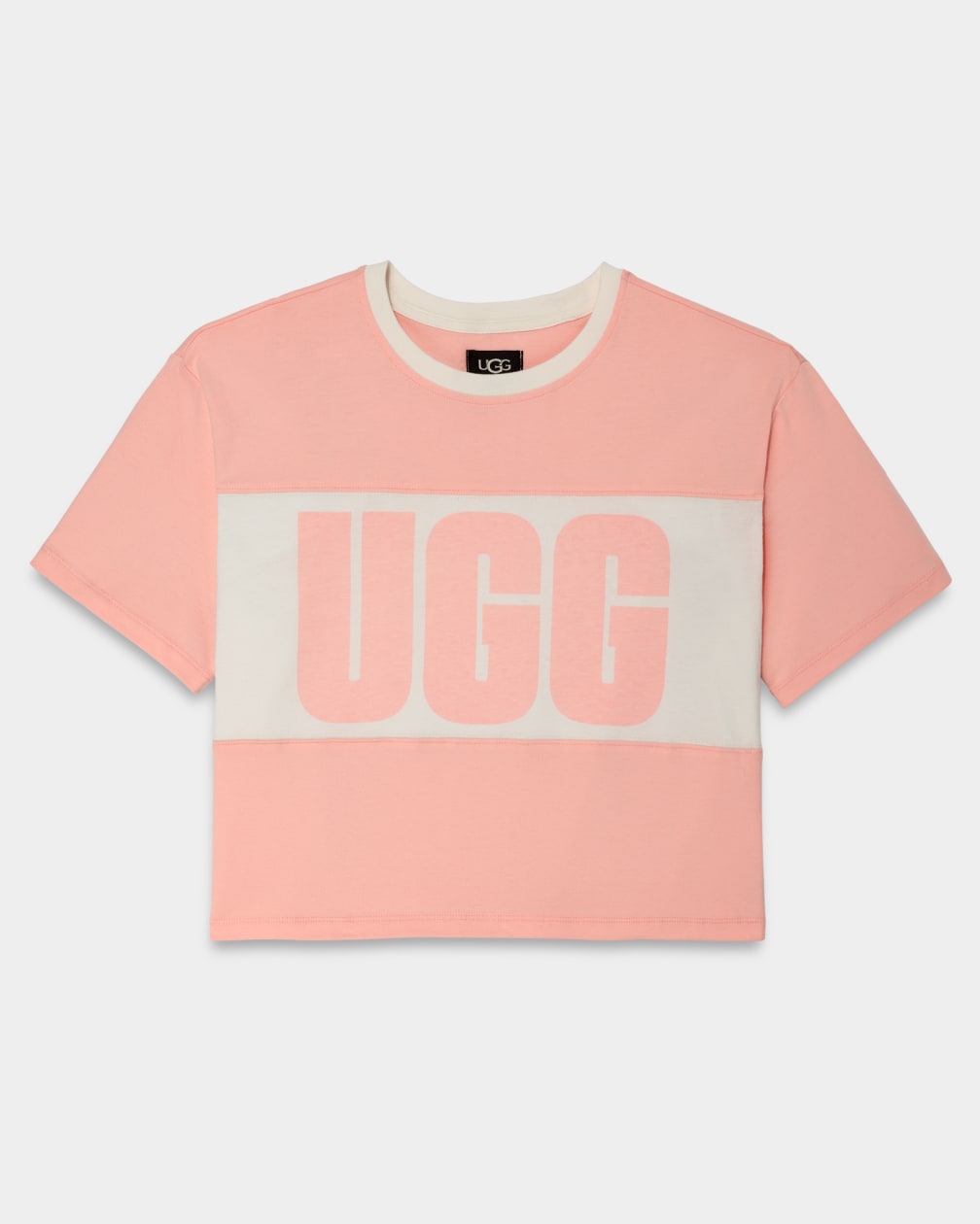 Tops Ugg Jordene Colorblocked Logo Mujer Rosas | Argentina GHSPCBI-39