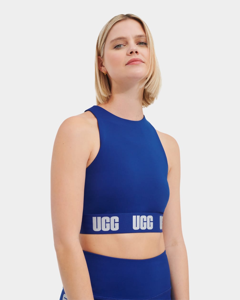 Tops Ugg Wilmina Logo Bralette Mujer Azules Oscuro | Argentina GWYMQEO-79