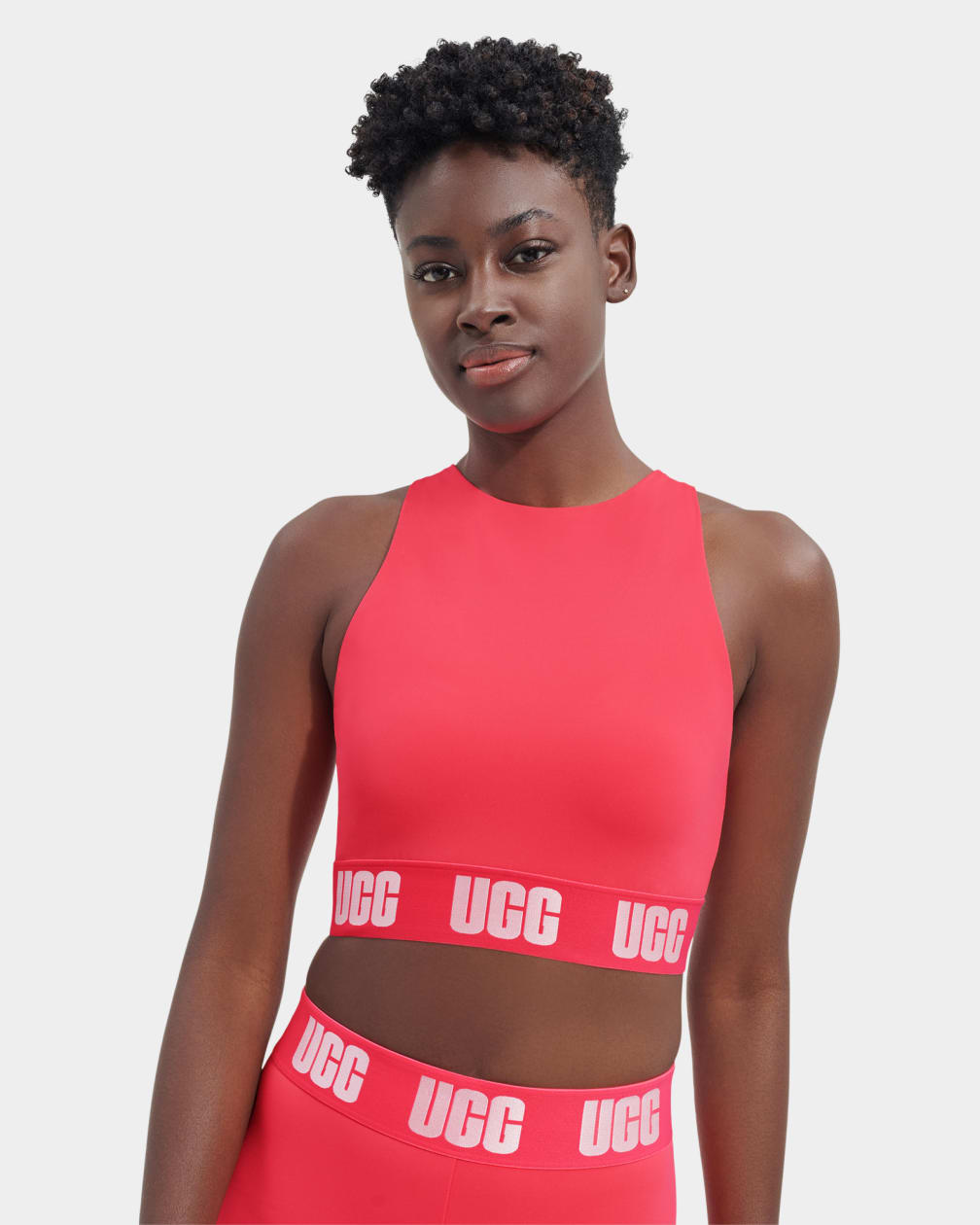 Tops Ugg Wilmina Logo Bralette Mujer Rosas | Argentina SANGYLQ-40