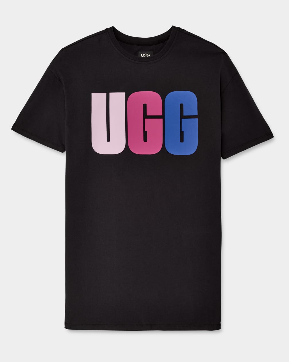 Vestido Ugg Alayah Logo T-Shirt Mujer Negras | Argentina DYHWBRE-36