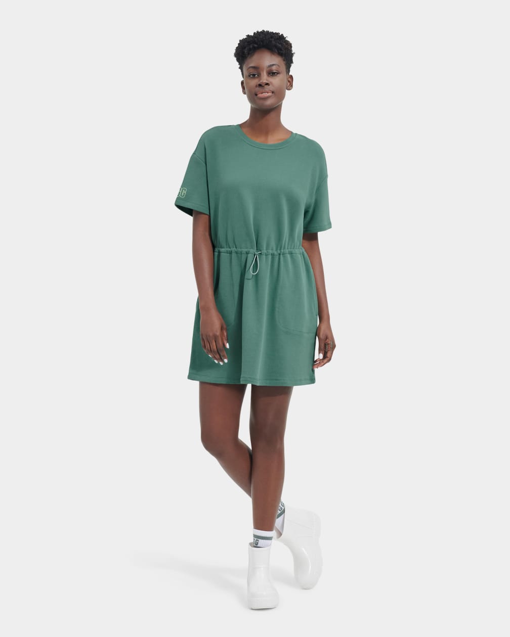 Vestido Ugg Anisha Mujer Verde | Argentina FVYRAUJ-05