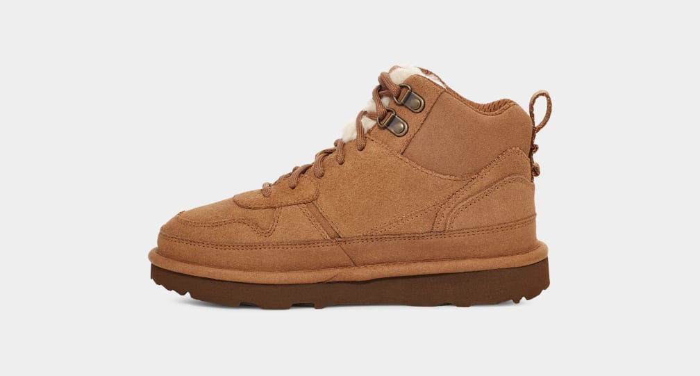 Zapatillas Ugg Highland Hi Heritage Niños Marrones | Argentina PBOXAWL-38