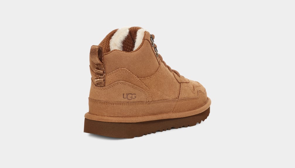 Zapatillas Ugg Highland Hi Heritage Niños Marrones | Argentina PBOXAWL-38