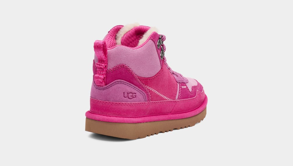 Zapatillas Ugg Highland Hi Heritage Niños Rosas | Argentina GHBXCJA-89