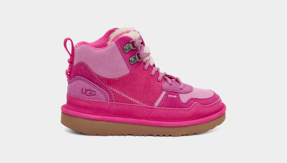 Zapatillas Ugg Highland Hi Heritage Niños Rosas | Argentina GHBXCJA-89