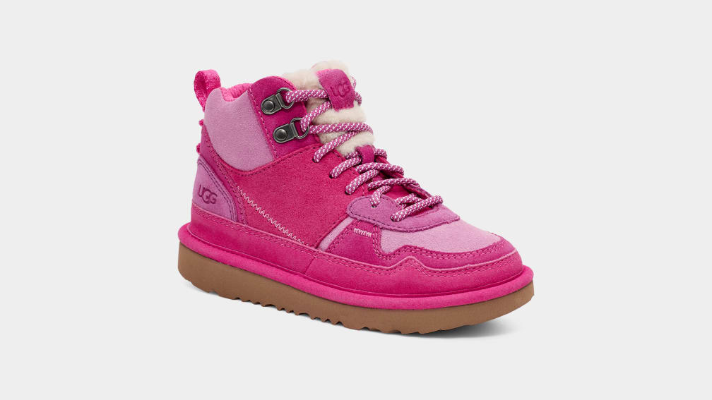 Zapatillas Ugg Highland Hi Heritage Niños Rosas | Argentina DGCMPBK-13