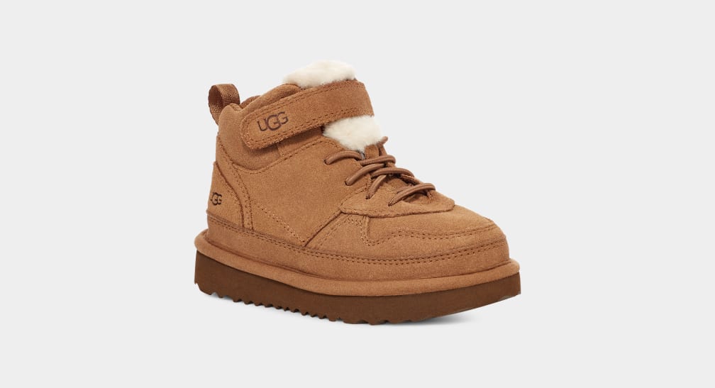 Zapatillas Ugg Highland Hi Heritage Niños Marrones | Argentina IRBYMCZ-92