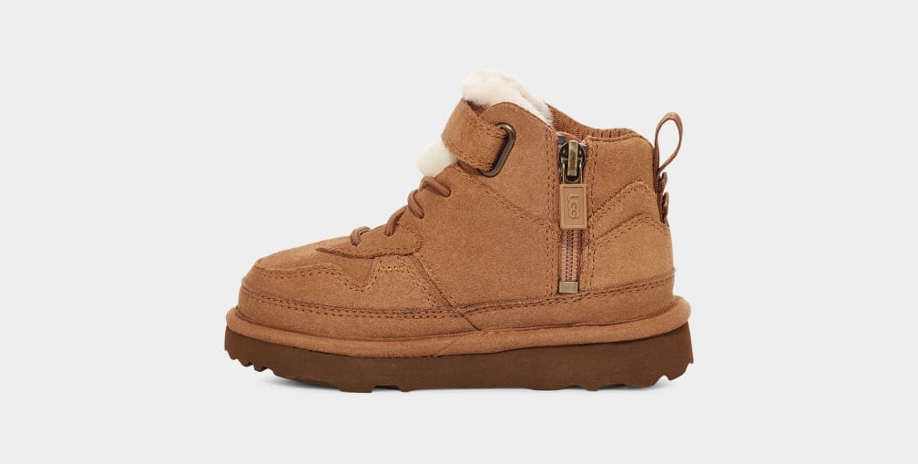 Zapatillas Ugg Highland Hi Heritage Niños Marrones | Argentina IRBYMCZ-92