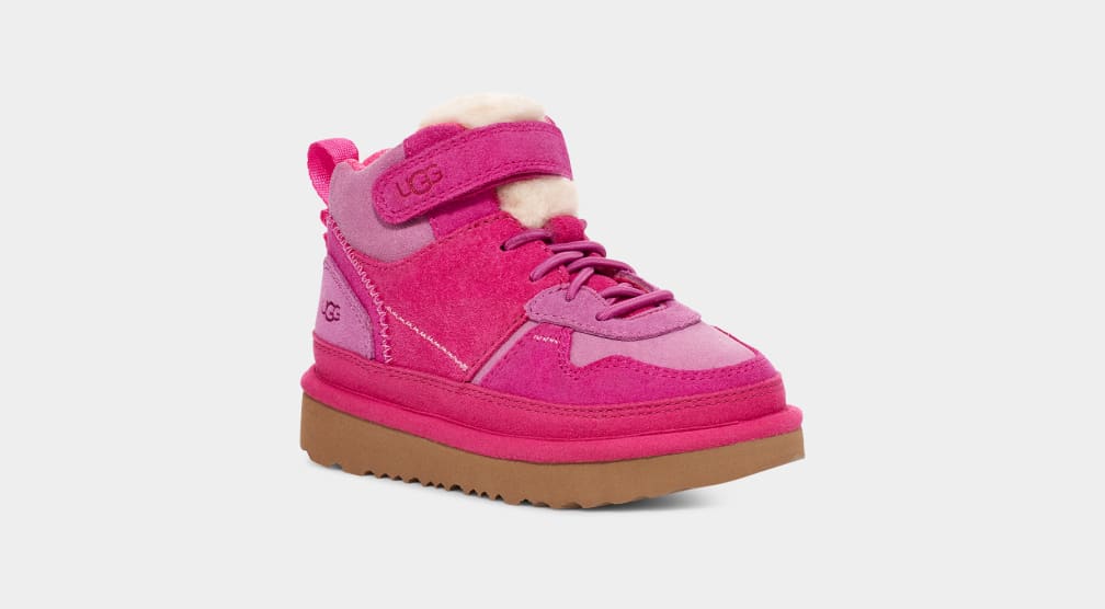 Zapatillas Ugg Highland Hi Heritage Niños Rosas | Argentina RZAYCOX-87