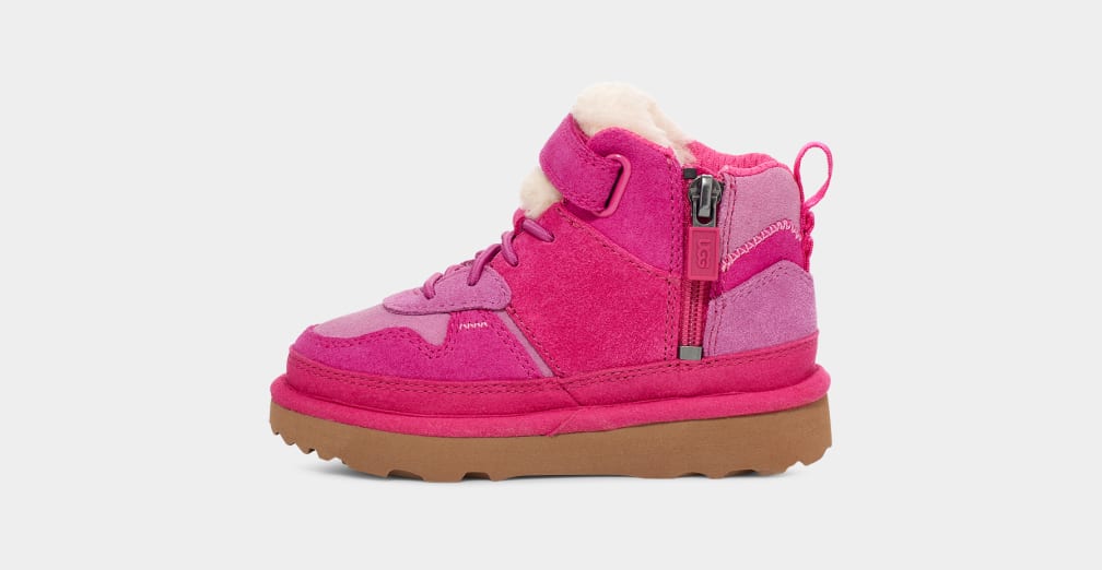 Zapatillas Ugg Highland Hi Heritage Niños Rosas | Argentina RZAYCOX-87