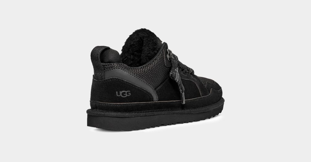 Zapatillas Ugg Lowmel Niños Negras | Argentina WMBUCHV-13