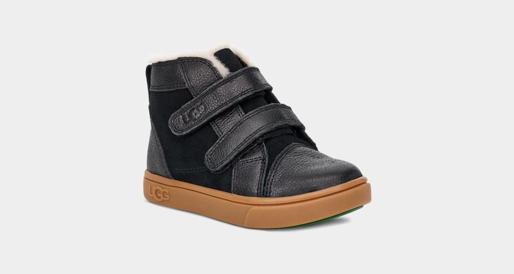 Zapatillas Ugg Rennon II Niños Negras | Argentina AMZKFBW-31