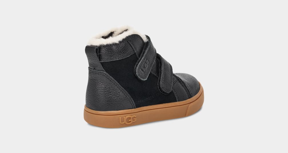 Zapatillas Ugg Rennon II Niños Negras | Argentina AMZKFBW-31