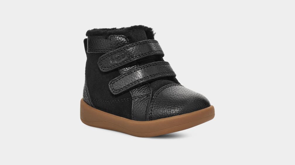 Zapatillas Ugg Rennon II Niños Negras | Argentina JPXTODM-56