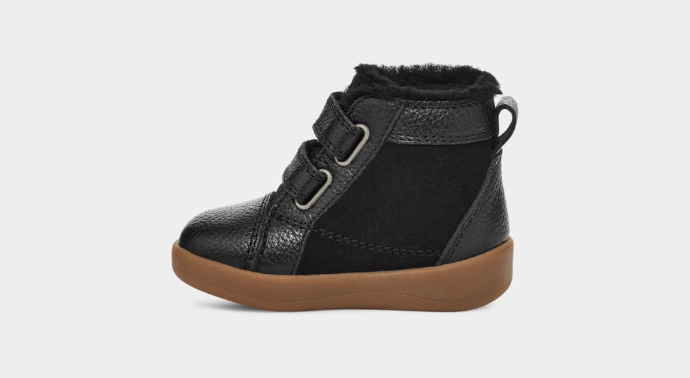 Zapatillas Ugg Rennon II Niños Negras | Argentina JPXTODM-56