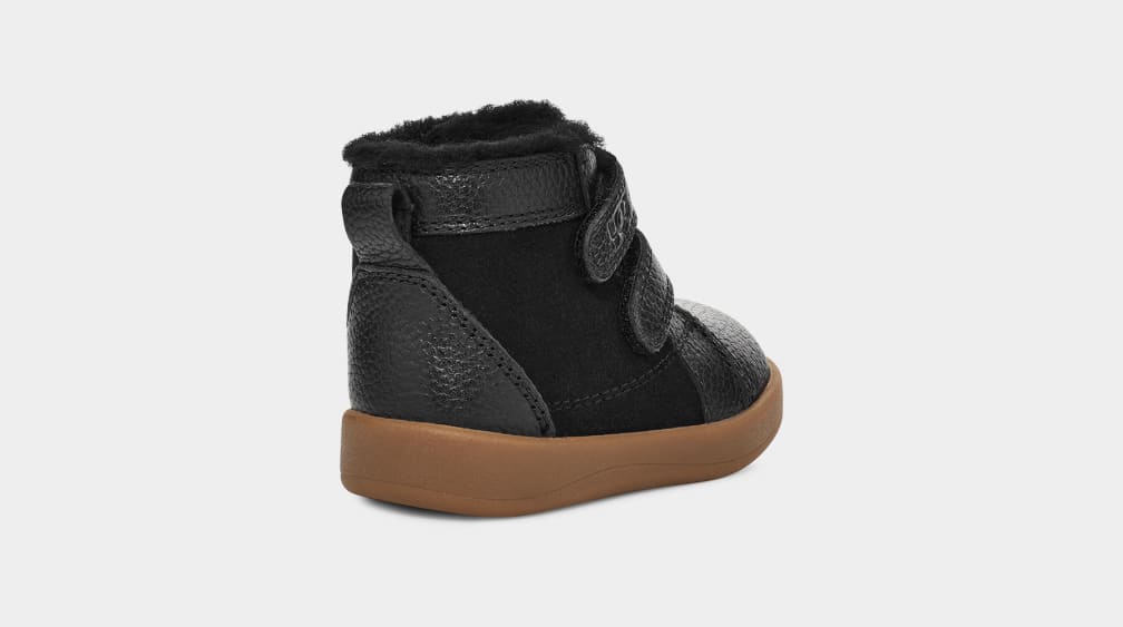 Zapatillas Ugg Rennon II Niños Negras | Argentina JPXTODM-56