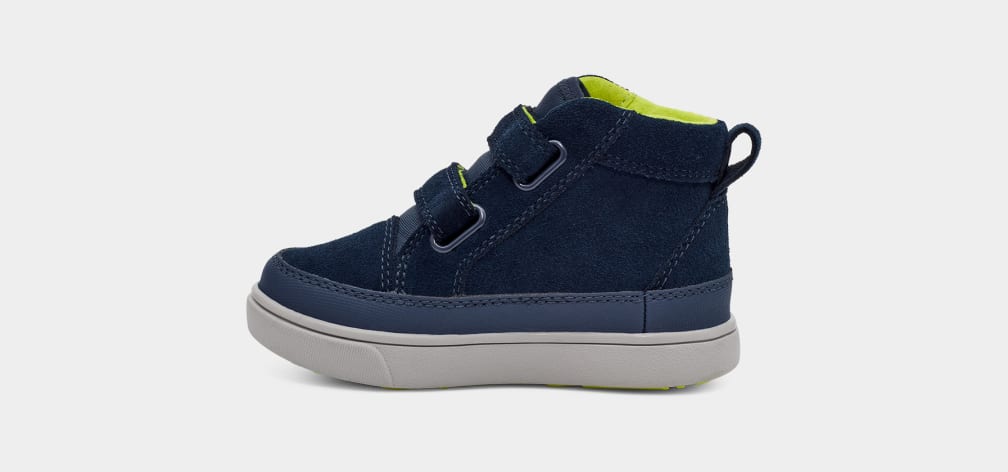 Zapatillas Ugg Rennon II Weather Niños Azules | Argentina SIUMXKJ-09