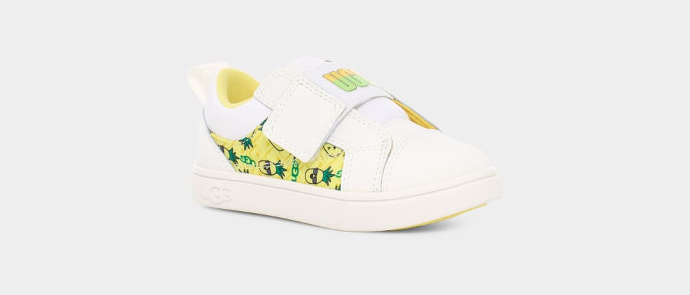 Zapatillas Ugg Rennon Low Pineapple Stuffie Niños Blancas | Argentina TRYMFKU-80