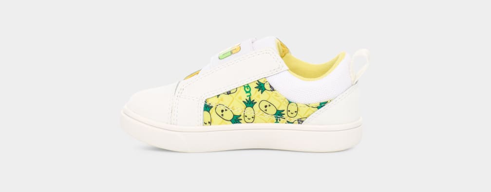 Zapatillas Ugg Rennon Low Pineapple Stuffie Niños Blancas | Argentina TRYMFKU-80