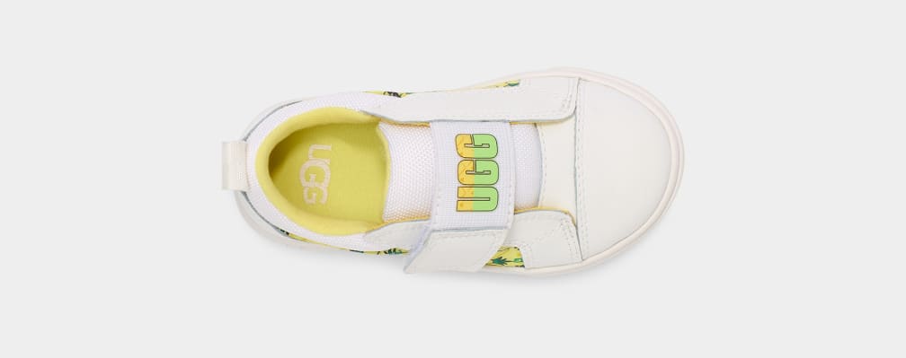 Zapatillas Ugg Rennon Low Pineapple Stuffie Niños Blancas | Argentina TRYMFKU-80