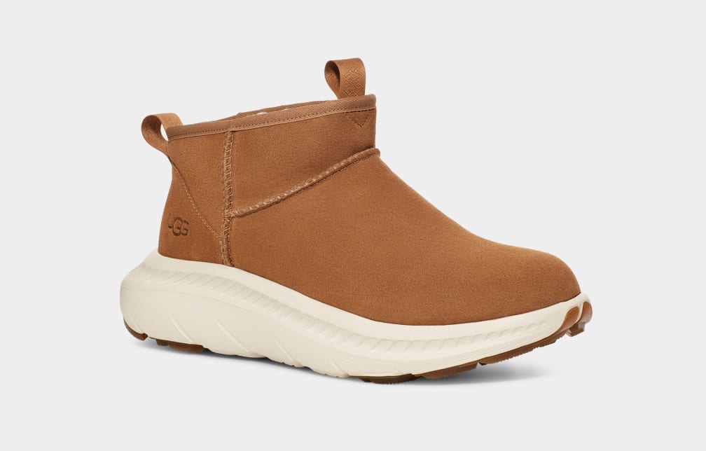 Zuecos Ugg CA805 V2 Ultra Mini Hombre Marrones | Argentina JCWPXFI-07