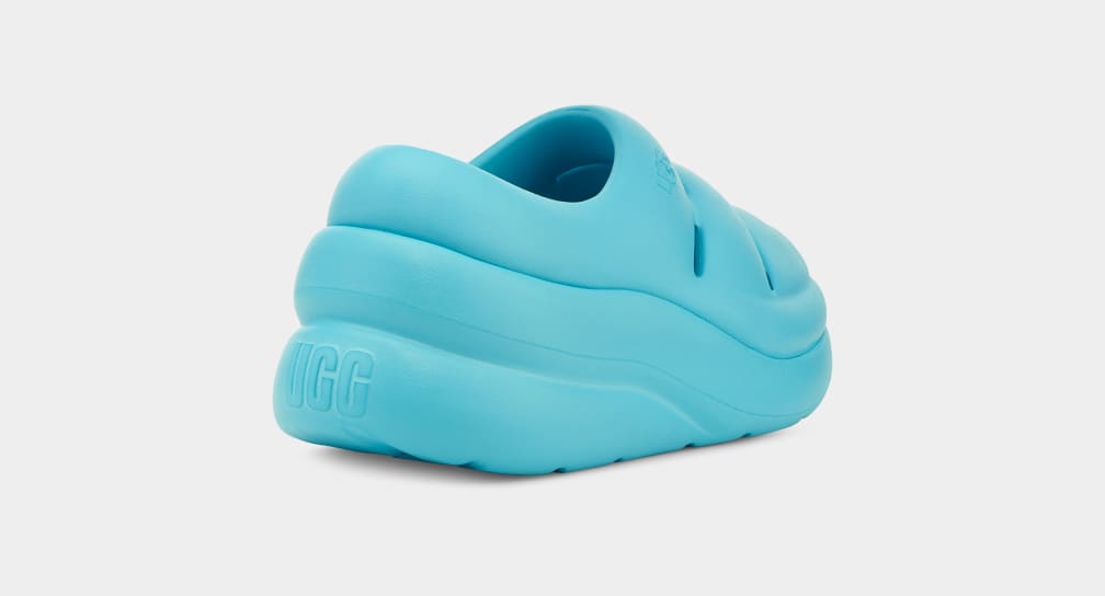 Zuecos Ugg Sport Yeah Mujer Azules | Argentina YKMVEPD-89